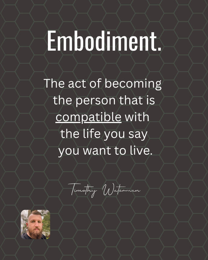 Embodiment __ Timothy Waterman Embodiment __ Timothy Waterman